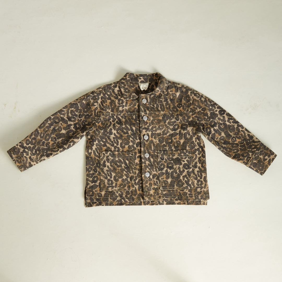 Fen Leopard Print Jacket