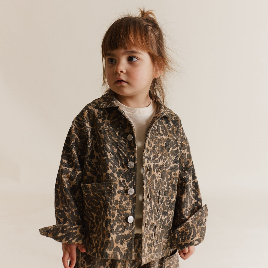 Fen Leopard Print Jacket