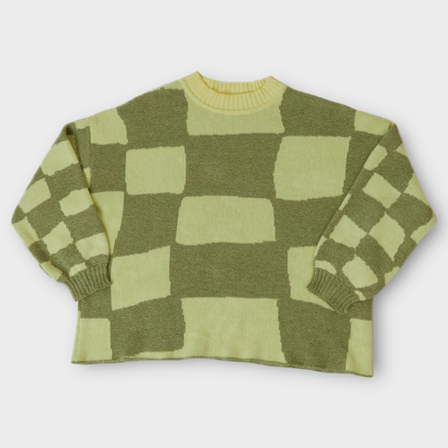 Kiwi Checkered Sweater