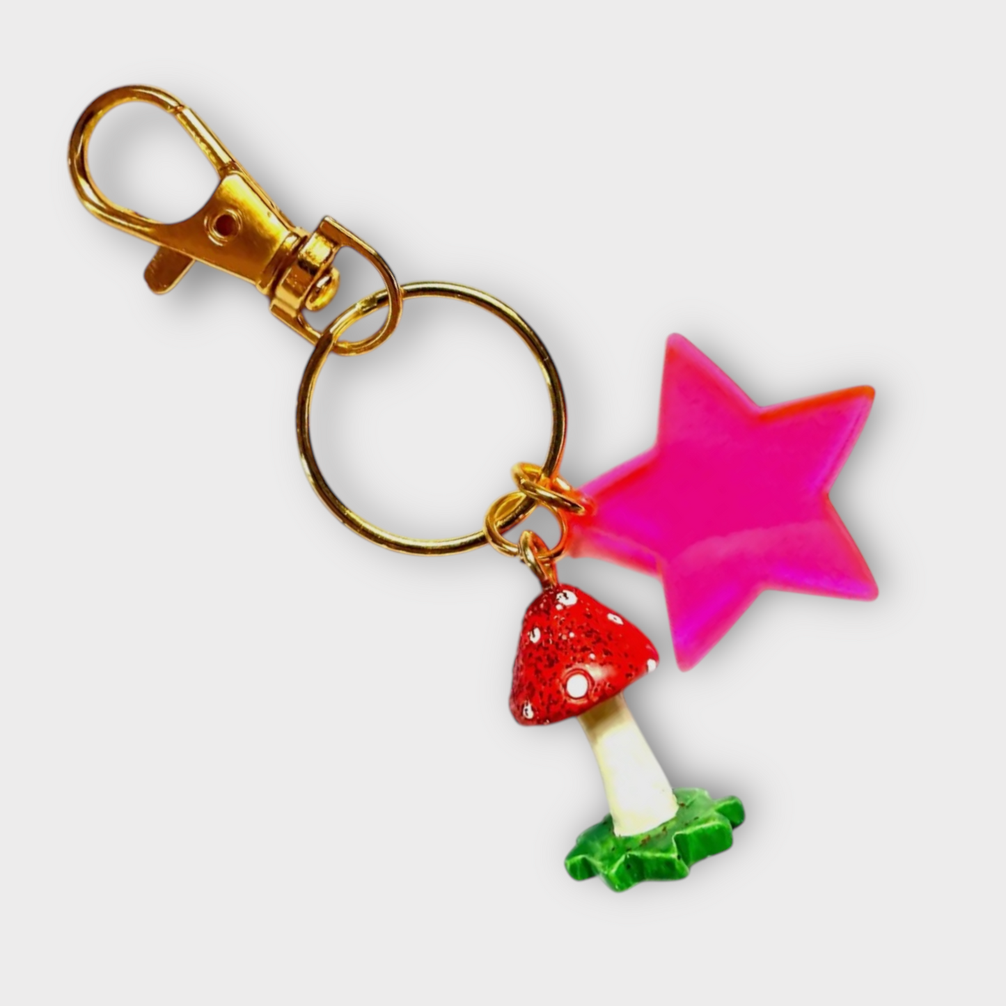 Mushroom Bag Charm