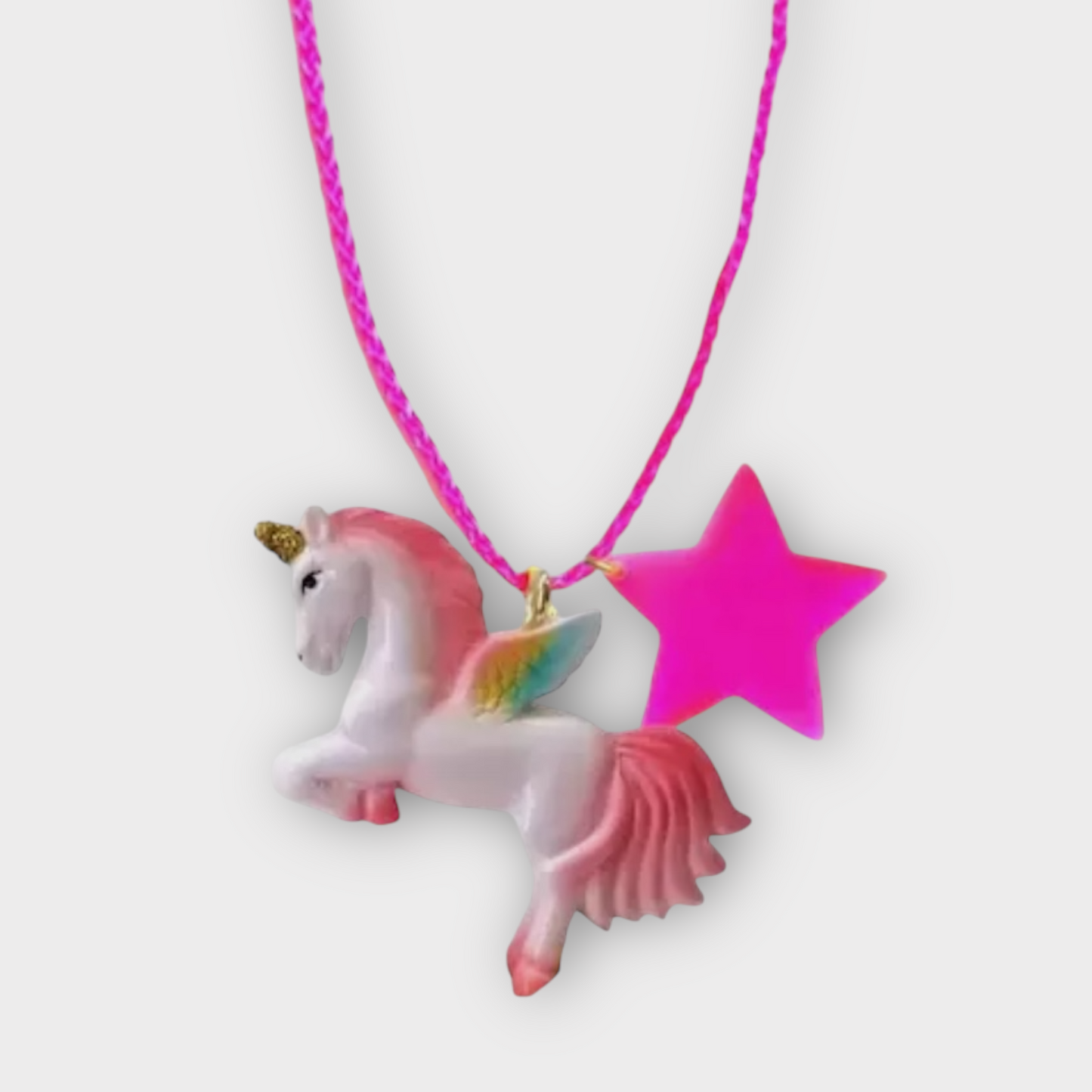 Rainbow Unicorn Necklace