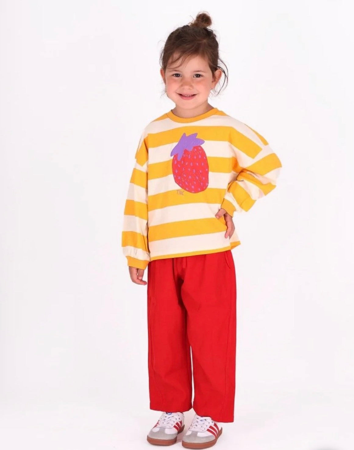 Mattie Long-sleeve Strawberry