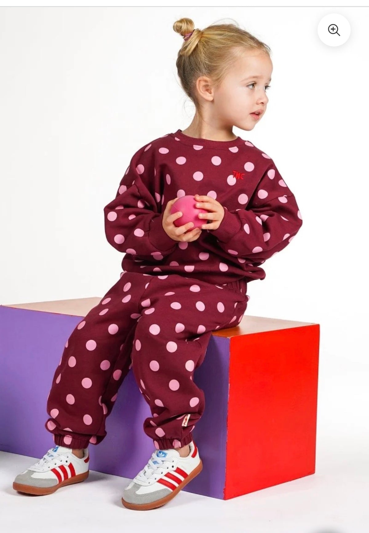 Polka Dot Sweatshirt