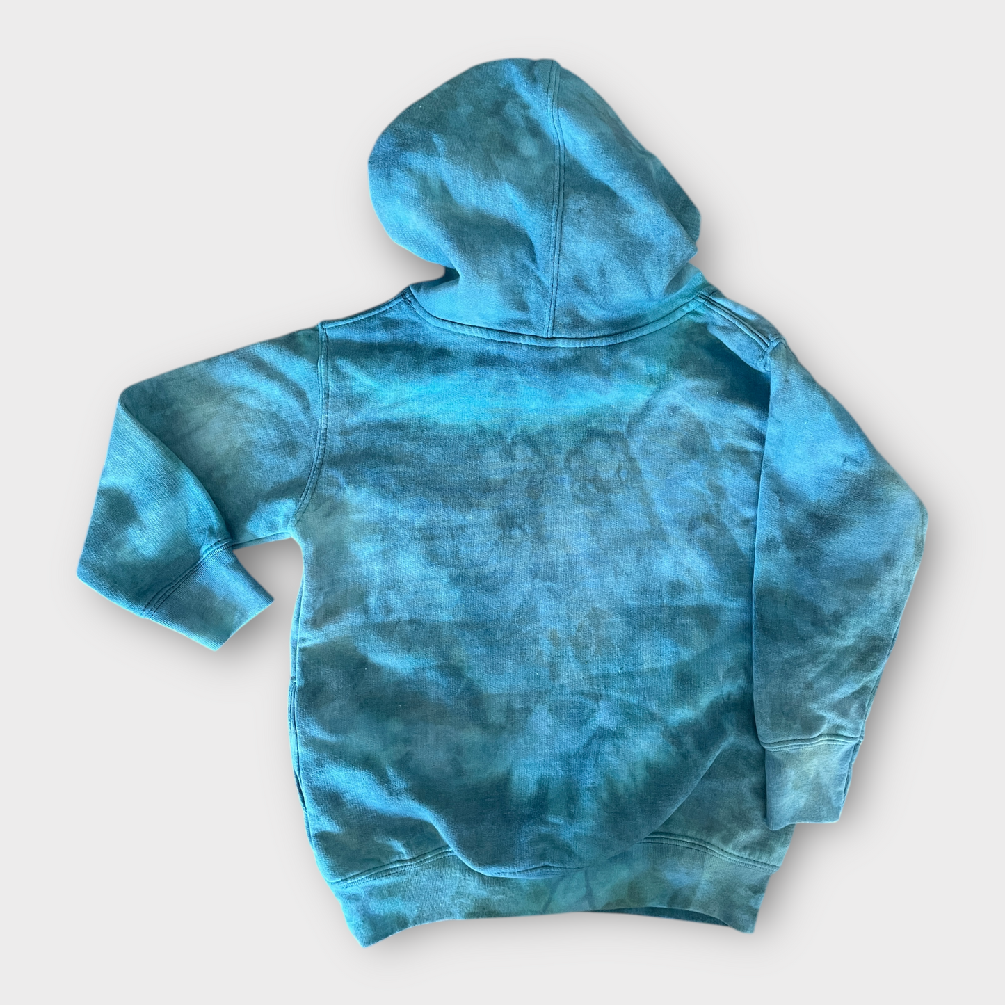 Ice-Dyed Fleece Hoodie