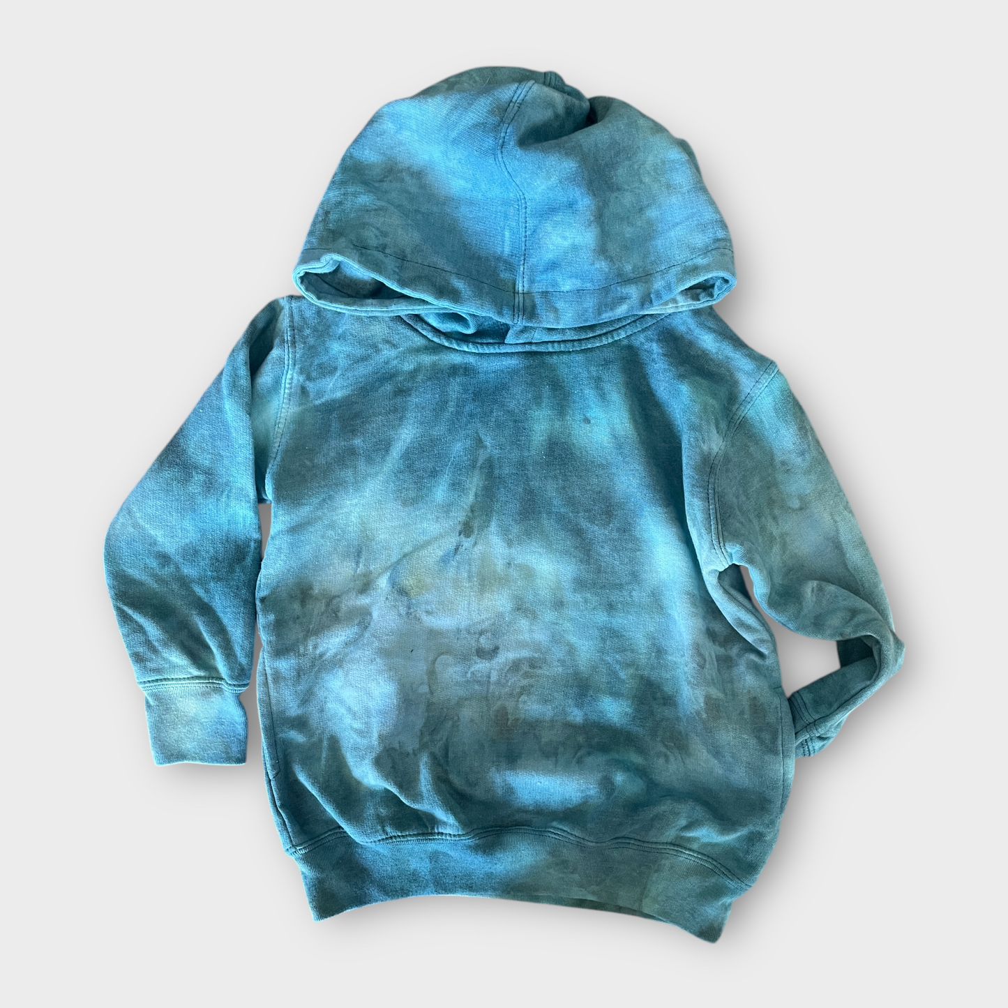 Ice-Dyed Fleece Hoodie