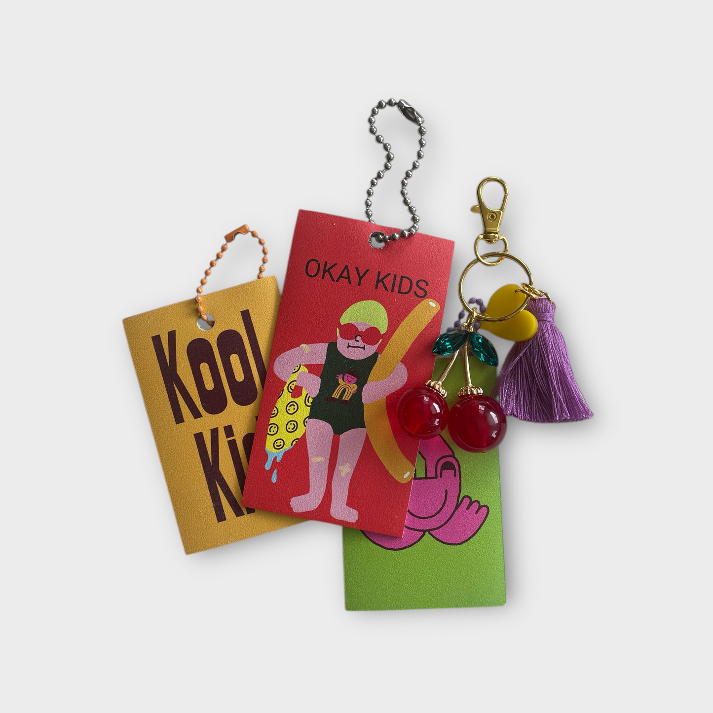 Okay Kids "Kool Kid" Bag Tag
