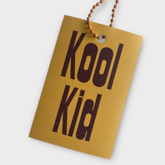 Okay Kids "Kool Kid" Bag Tag