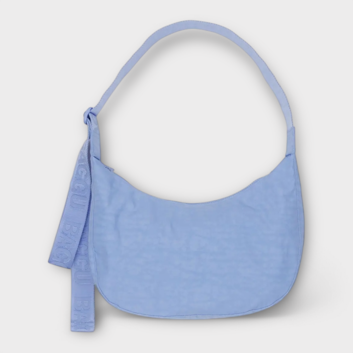 Baggu Medium Nylon Crescent Bag French Blue