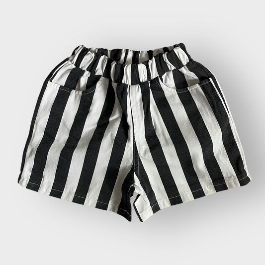 Vertical Stripe Short