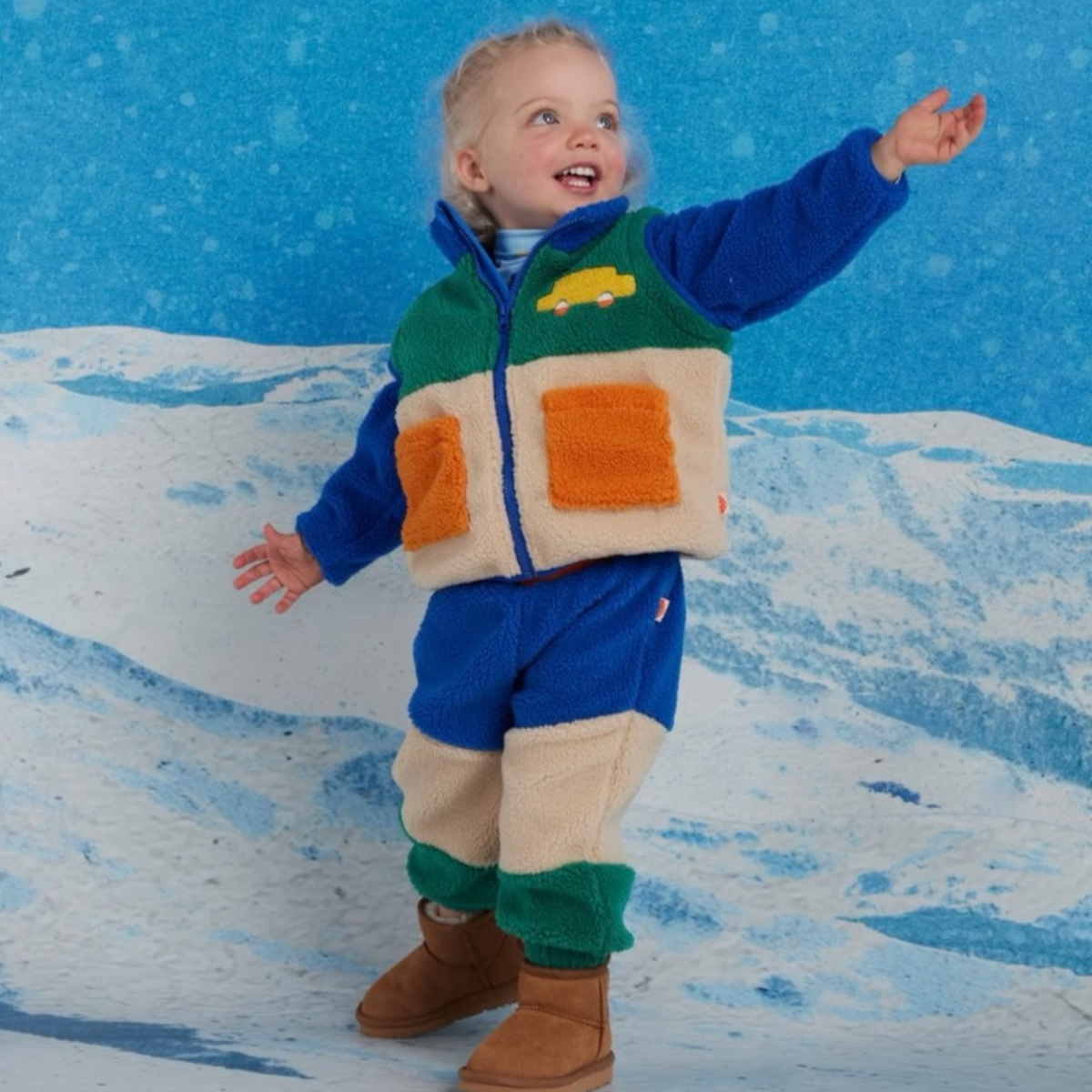 Beep Beep Sherpa Jacket Vest
