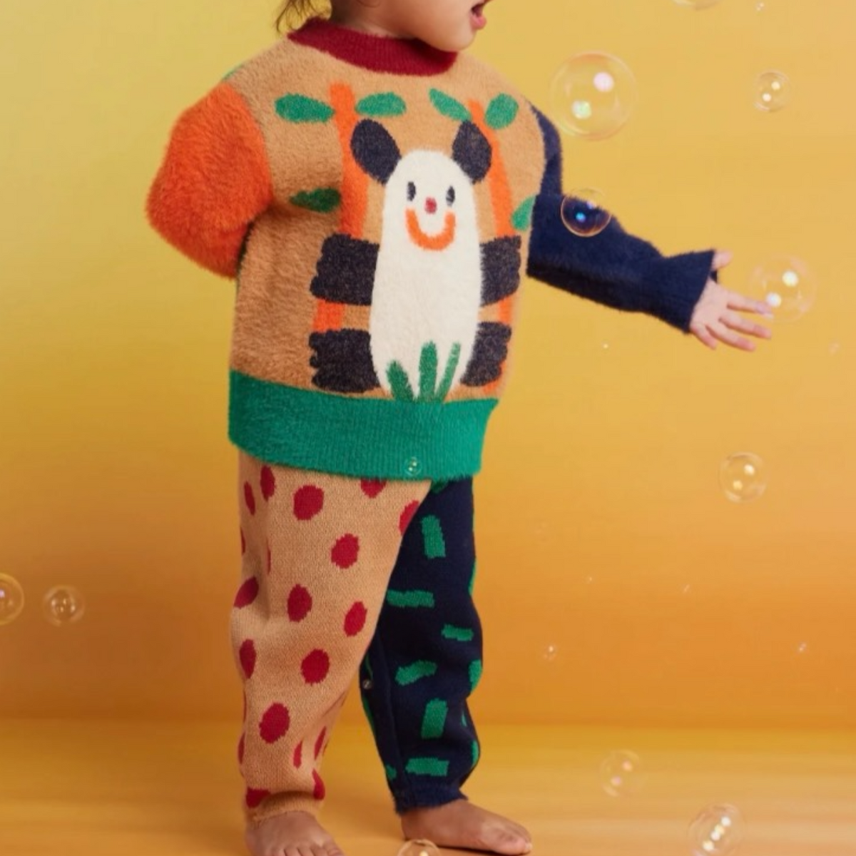 Fluffy Knit Pants