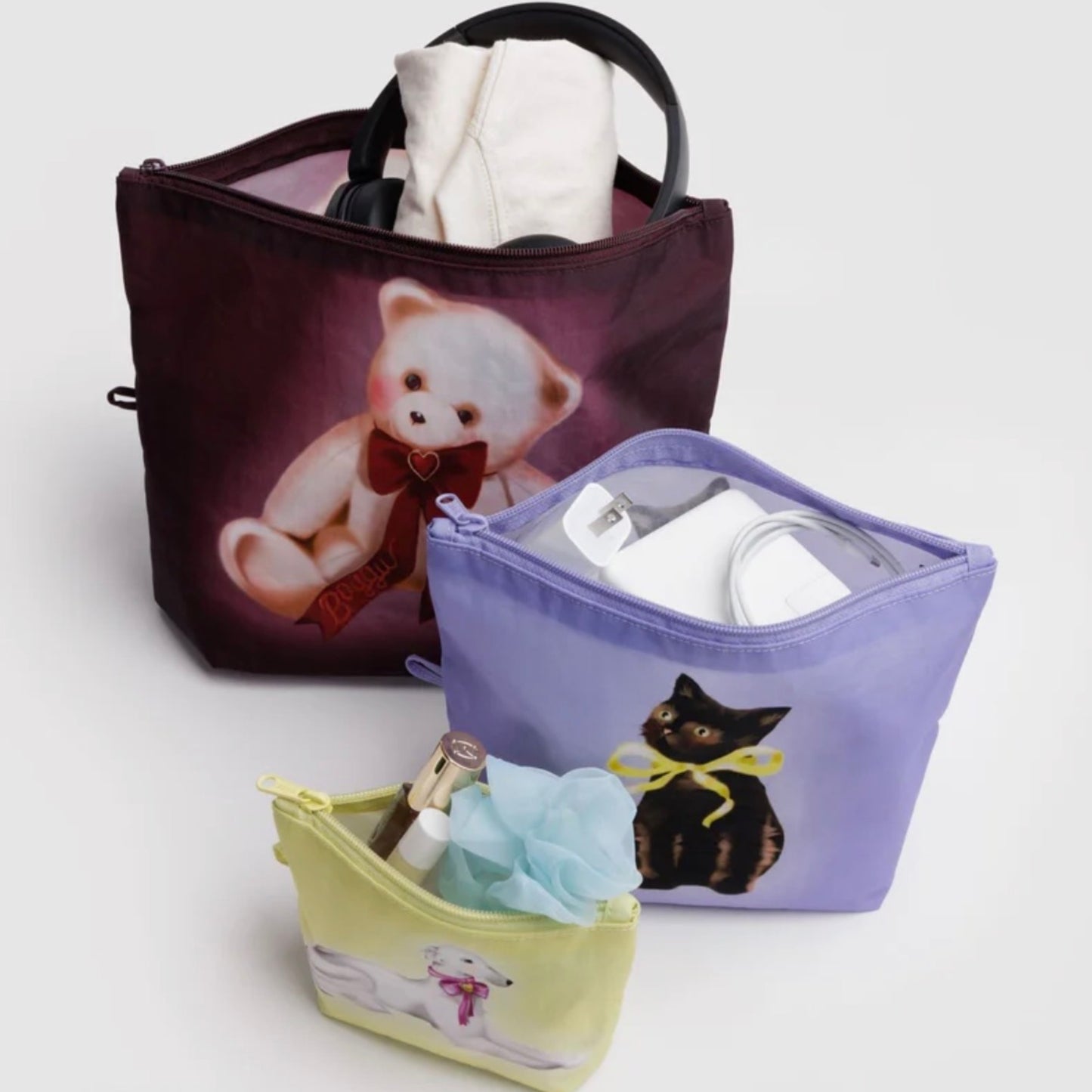 Baggu Go Pouch Fancy Animals