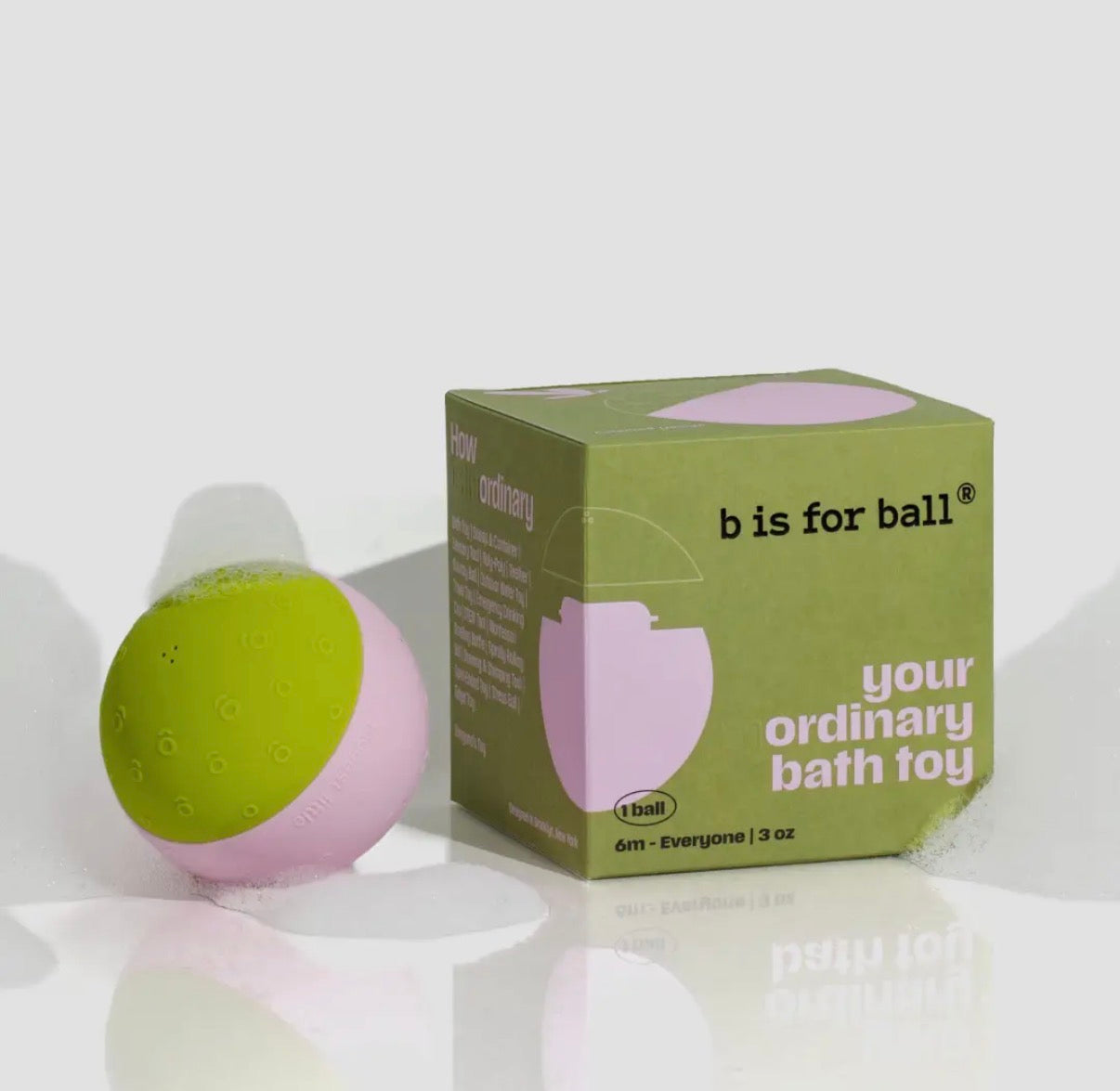b is for ball (Un)Ordinary Bath Toy Strawberry Macha