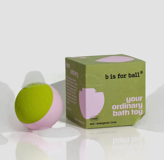 b is for ball (Un)Ordinary Bath Toy Strawberry Macha