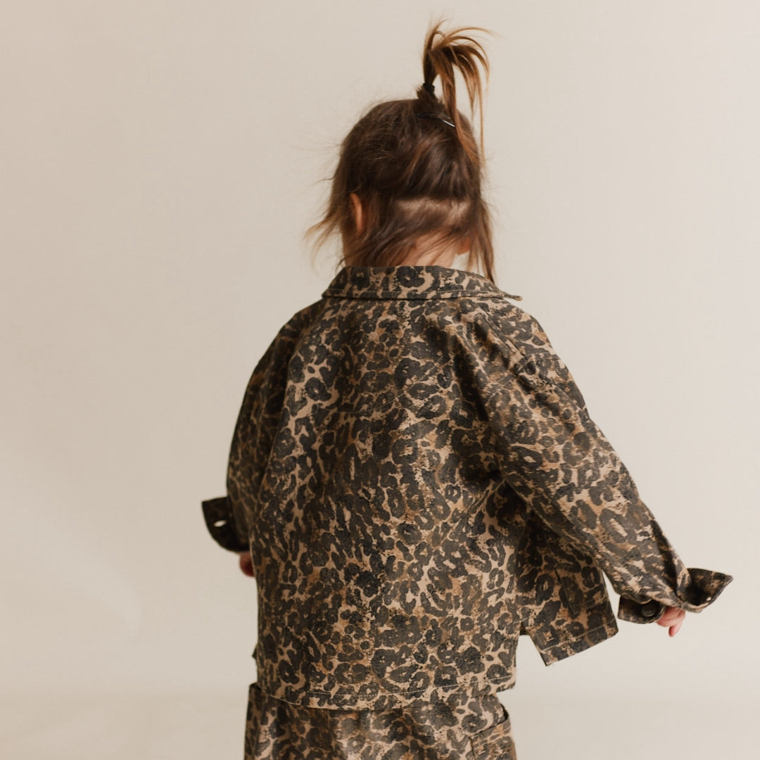 Fen Leopard Print Jacket