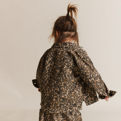 Fen Leopard Print Jacket