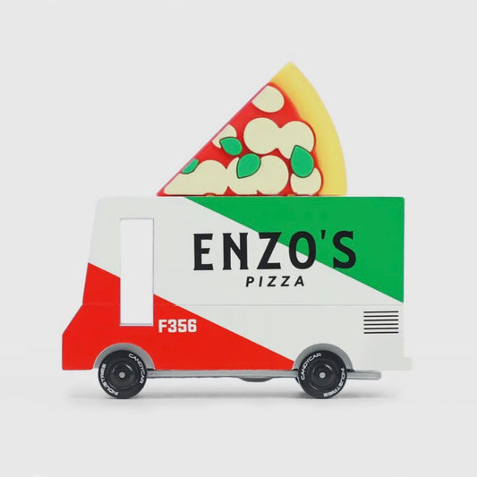 Candylab Toys Pizza Van