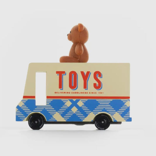 Candylab Toys Teddy Bear Van