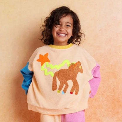 Giddy Up Terry Sweater