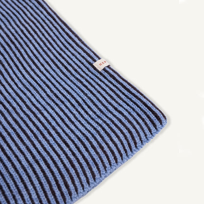 Icy Stripes Merino Balaclava