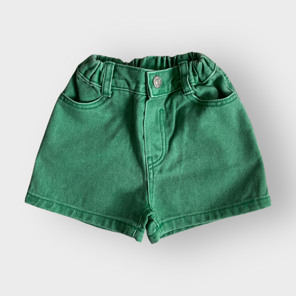 Color Pop Green Shorts