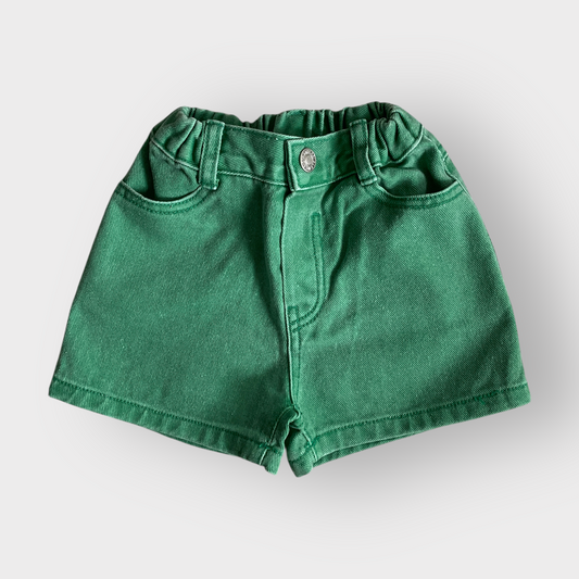 Color Pop Green Shorts