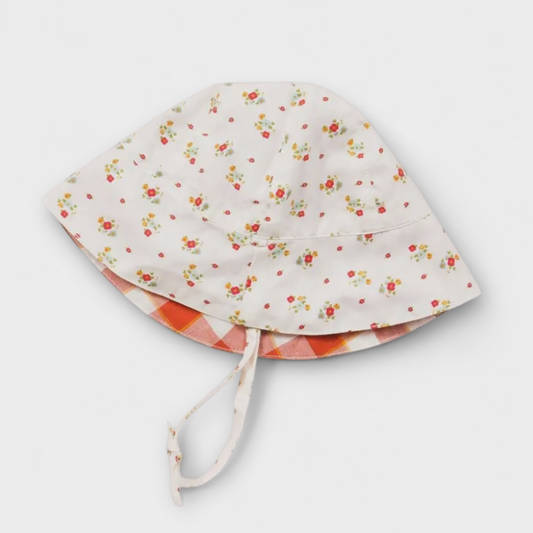 Spring Flowers Reversible Sunhat