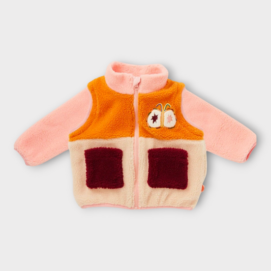 Flutterby Sherpa Jacket Vest