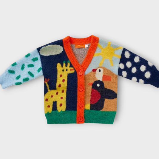 Zoo Crew Fluffy Cardigan