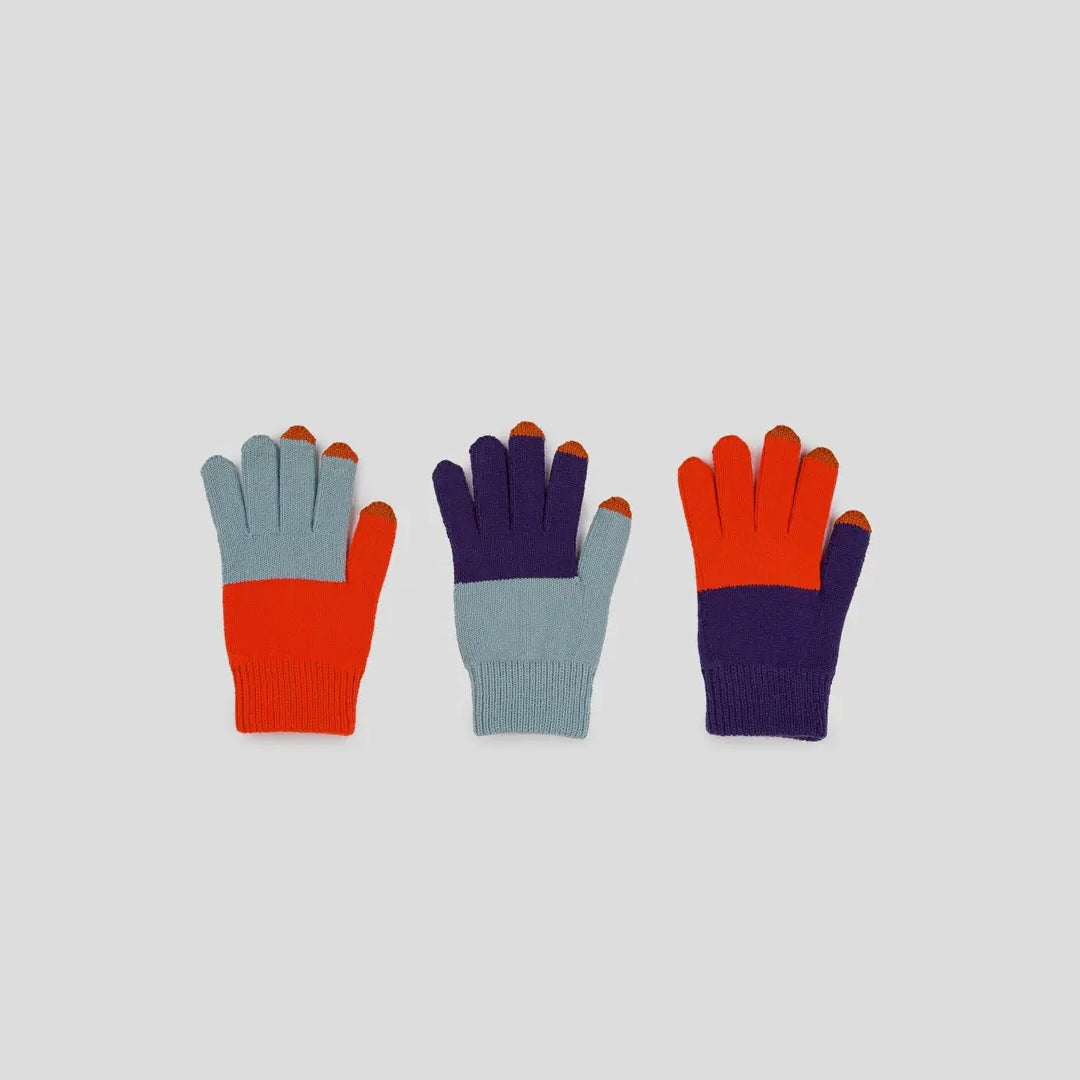 Kids Pair & Spare Gloves Poppy Stone Blue