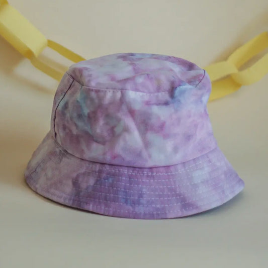 Ice-Dyed Bucket Hat in Ultraviolet